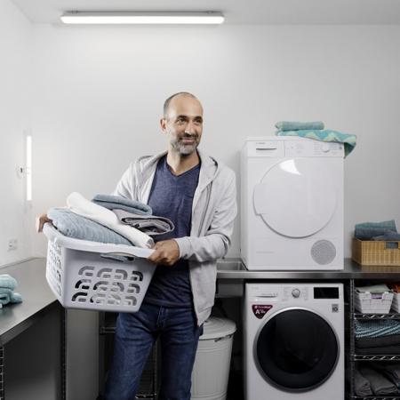 120cm OSRAM SubMARINE LED integrated 1200 Feuchtraumleuchte 36W IP65 Damp Proof 4000K neutralweißes Arbeitslicht